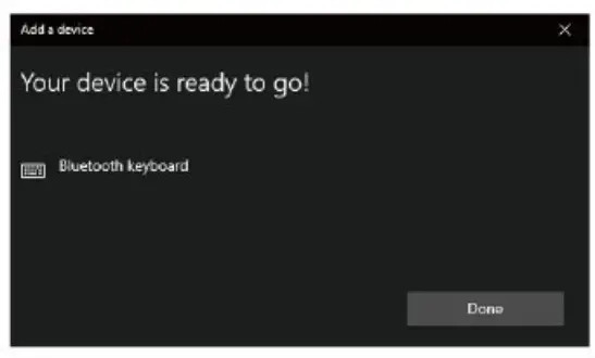 Keyboards SF1089AC Surface Wireless Keyboard - connection page