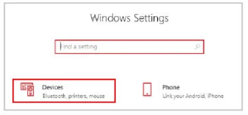 Keyboards SF1089AC Surface Wireless Keyboard - windoss setting