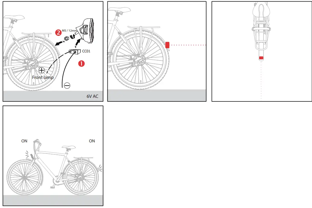 spanninga O-Guard Dynamo Bicycle Lig-product