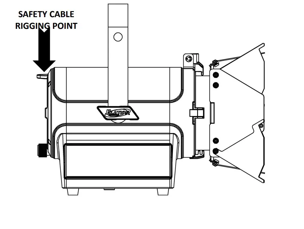 ELATION-Professional-KL-Fresnel-6-150W-Warm-White-LED-Light-7