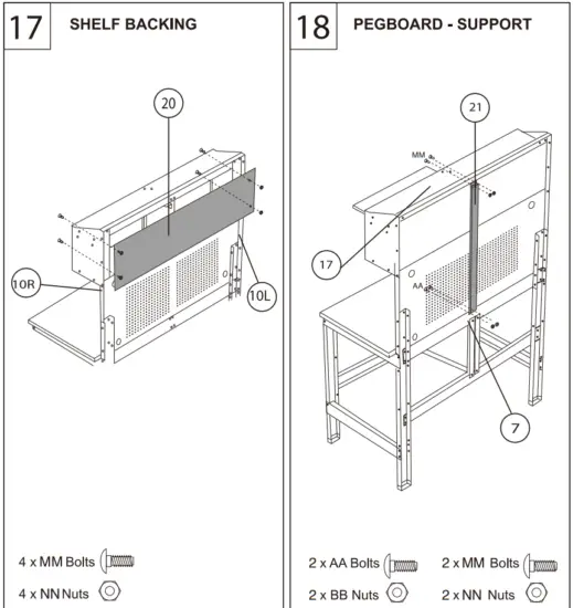WORKPRO 6713 Multi Purpose Workbench with Work Light - fig10