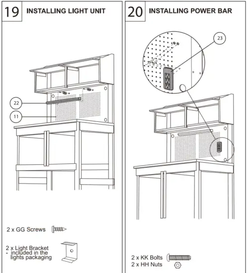WORKPRO 6713 Multi Purpose Workbench with Work Light - fig11