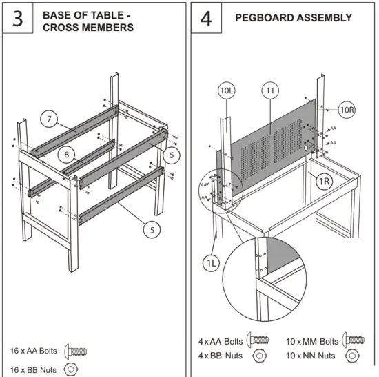 WORKPRO 6713 Multi Purpose Workbench with Work Light - fig3