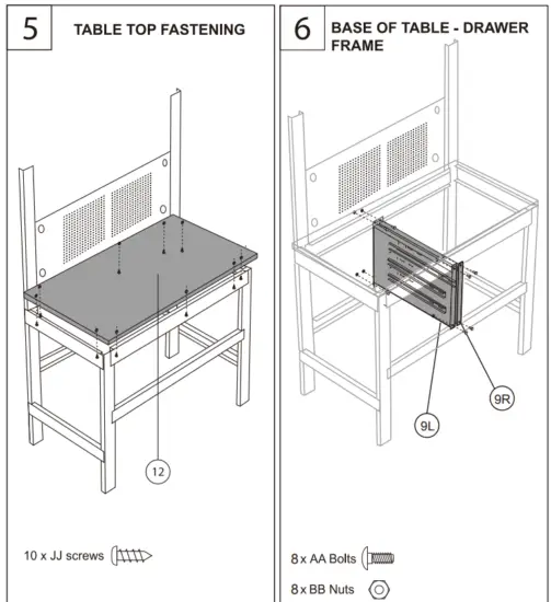 WORKPRO 6713 Multi Purpose Workbench with Work Light - fig4