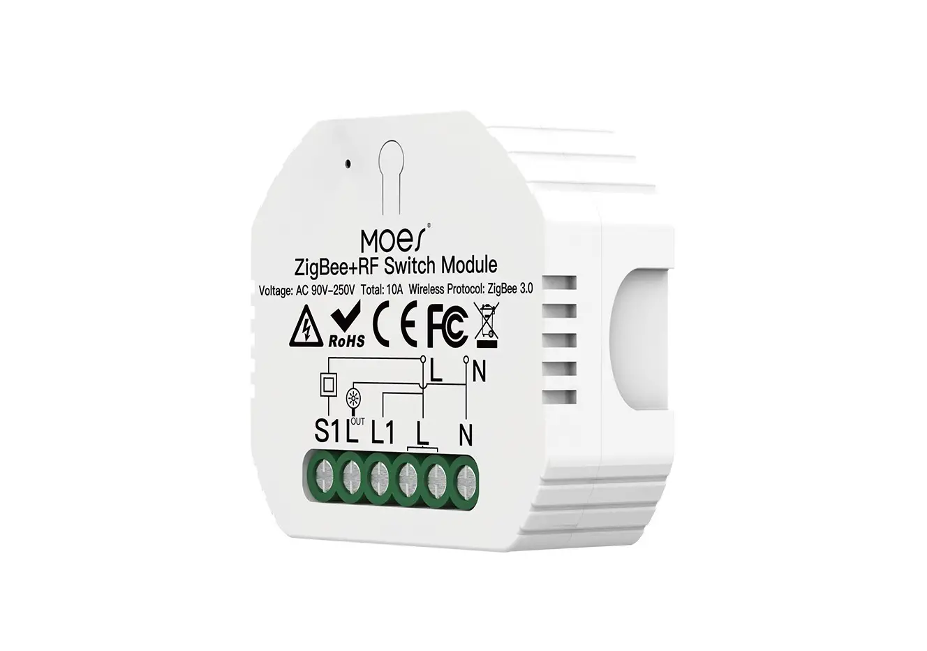Tuya Ms-104z Zigbee+rf Switch Module Instruction Manual