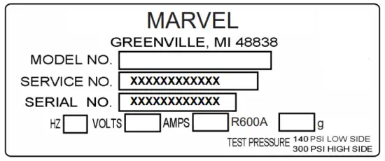 MARVEL MPWC415 Professional Undercounter Refrigeration - fig1