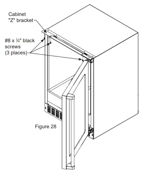 MARVEL MPWC415 Professional Undercounter Refrigeration - fig9