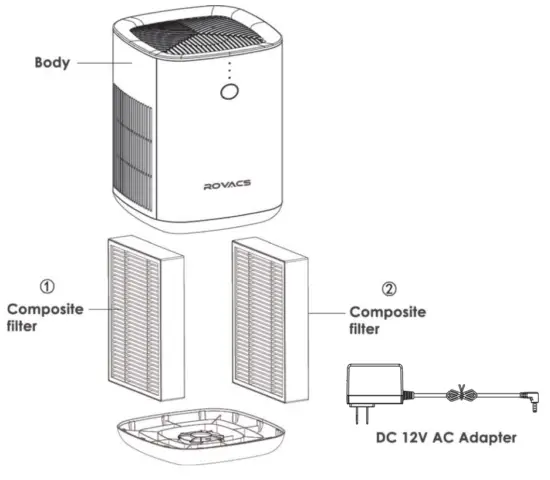 ROVACS RV550 Air Purifier - fig6