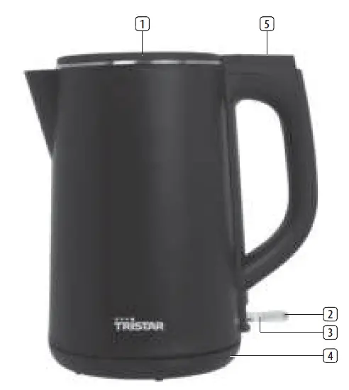 TRISTAR- WK-3404 -Jug -Kettle -1