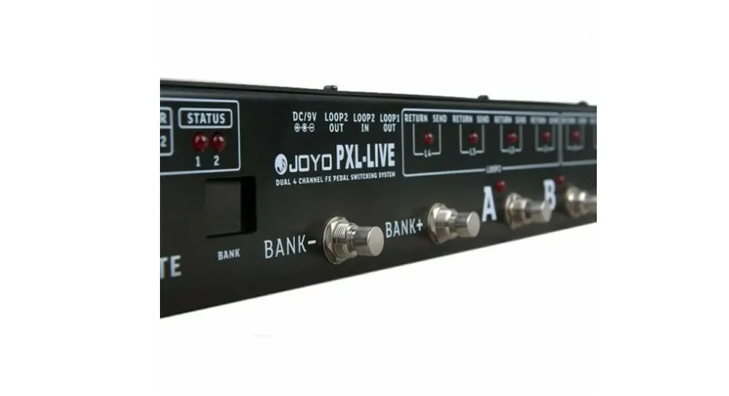 Joyo Pxl-live Dual 4 Channel Fx Pedal Switching System User Manual