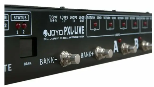 JOYO PXL Live Dual 4 Channel FX Pedal Switching System