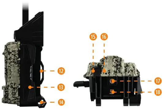 SPYPOINT Link S Dark Solar Cellular Trail Camera - COMPONENTS 2
