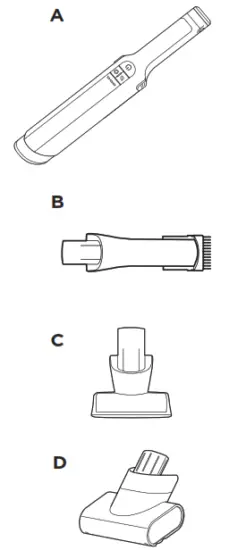SHARK WV406ANZ Power Max Cordless Vacuum - FIG 1