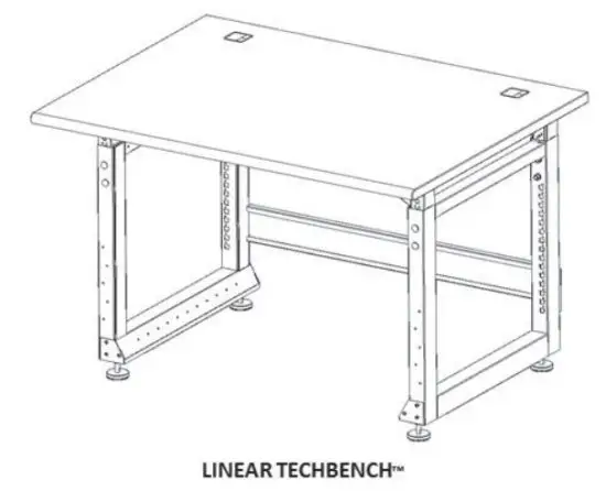 EATON TechBench Desk and Workbench System - figure 1