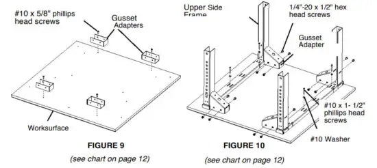 EATON TechBench Desk and Workbench System - figure 11