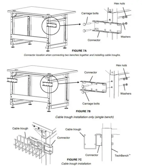 EATON TechBench Desk and Workbench System - figure 8
