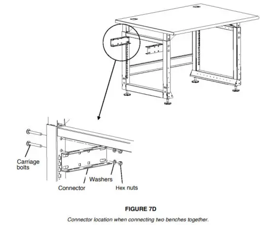 EATON TechBench Desk and Workbench System - figure 9