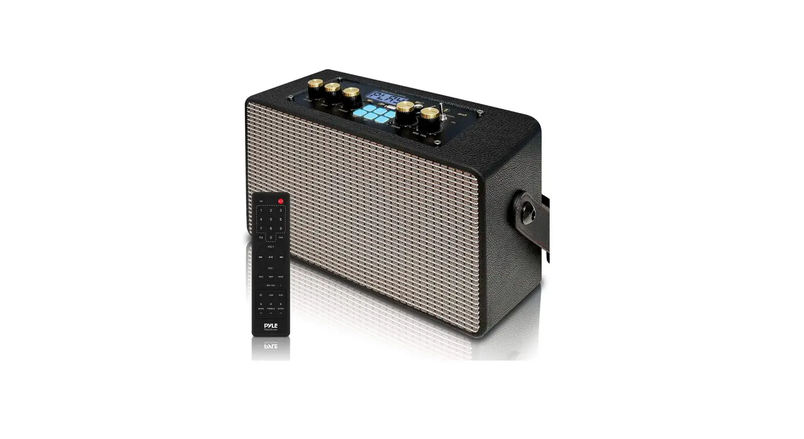 Pyle Vintage Bluetooth Speaker, Leather Portable Wireless Retro Style Speaker-user Instructions Pyle Vintage Bluetooth Speaker, Leather Portable Wireless Retro Style Speaker-user Instructions