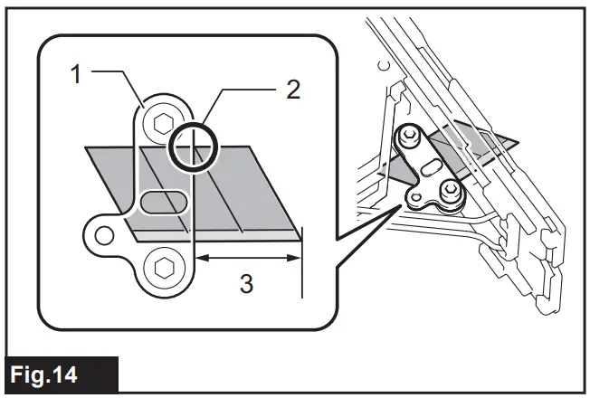 Installing snap-off blade