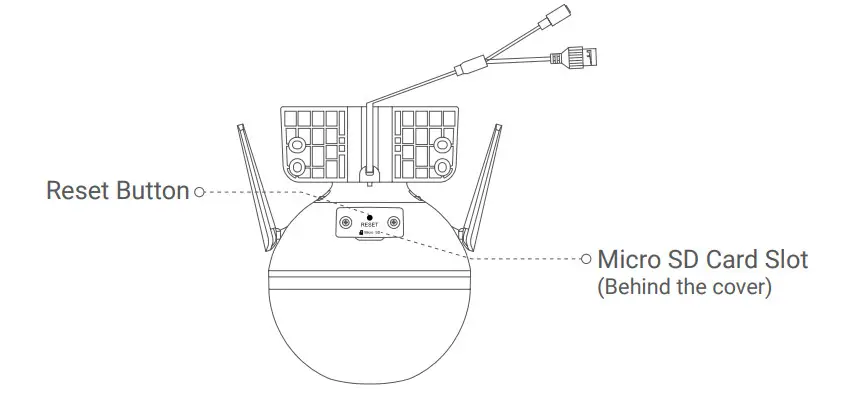 EZVIZ C8C 1080P Wifi Smart Home Outdoor Security Camera - figure 3