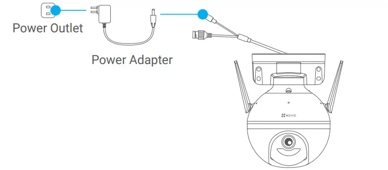 EZVIZ C8C 1080P Wifi Smart Home Outdoor Security Camera - figure 4