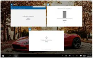 FIG 18 Multitasking operating interface
