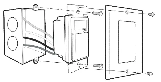 Maxxima MEW-DT1875 7-Day In-Wall Digital Timer-4