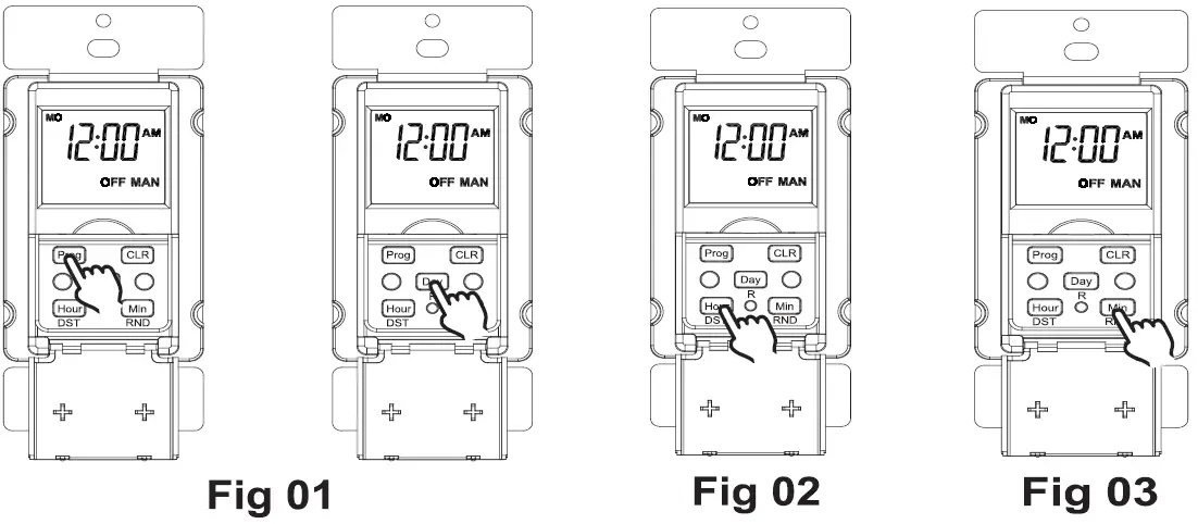 Maxxima MEW-DT1875 7-Day In-Wall Digital Timer-8
