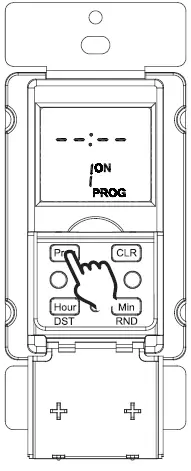 Maxxima MEW-DT1875 7-Day In-Wall Digital Timer-9