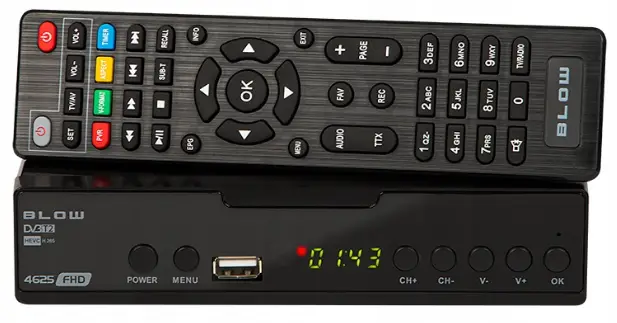 GESUNWE-DVB-T2-H.265-HEVC-Tuner-Decorder -PRO