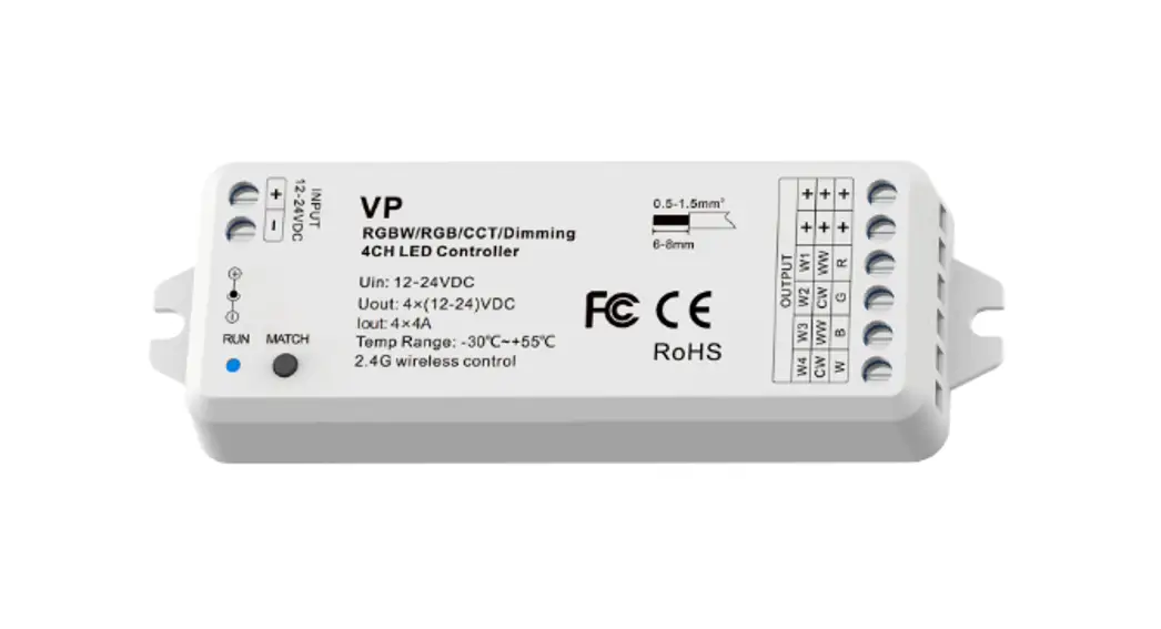 Ledlyskilder Vp Led Rf Controller Instruction Manual