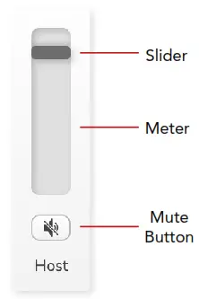 Focusrite 4A742 Vocaster Hub Two USB C Audio Interface - Meter1