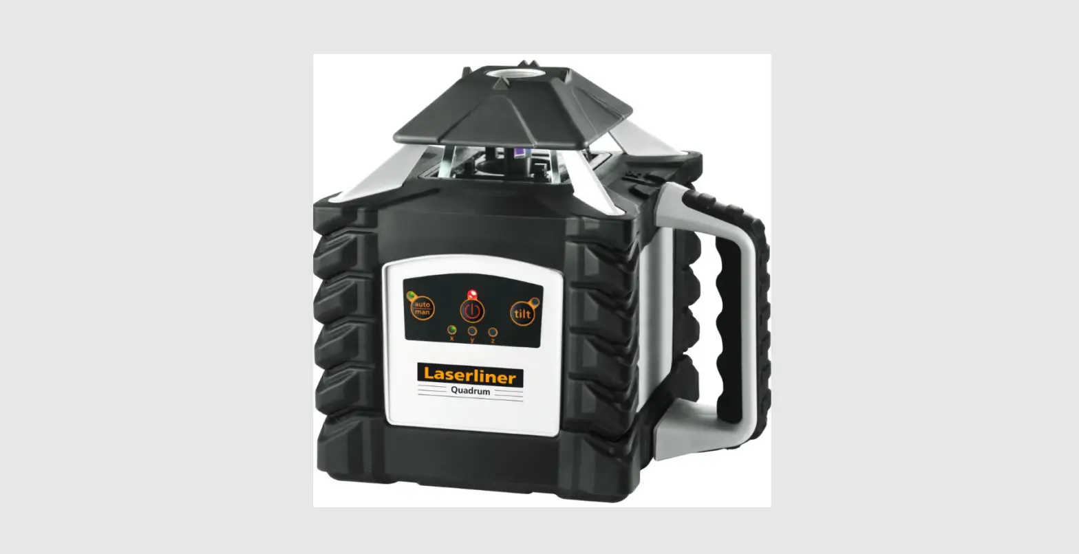 Laserliner 053 00 07 Quadrum Green Rotary Laser Instruction Manual