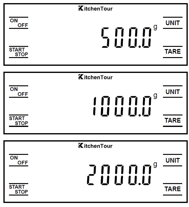 KitchenTour KT-CS6002 Coffee Scale with Timer 7