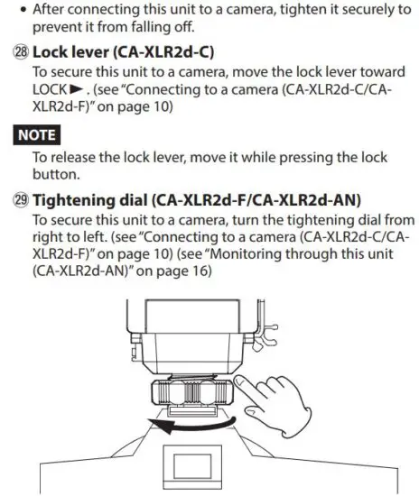 FIG 27 Accessory shoe attachment adapter parts