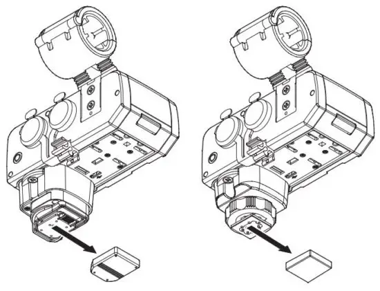 FIG 36 Connecting to a camera