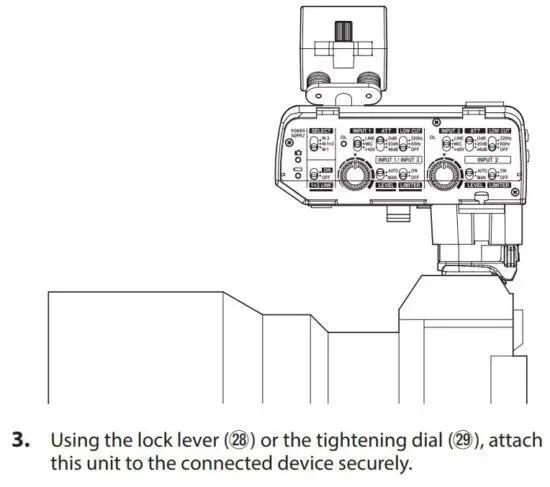 FIG 38 Connecting to a camera