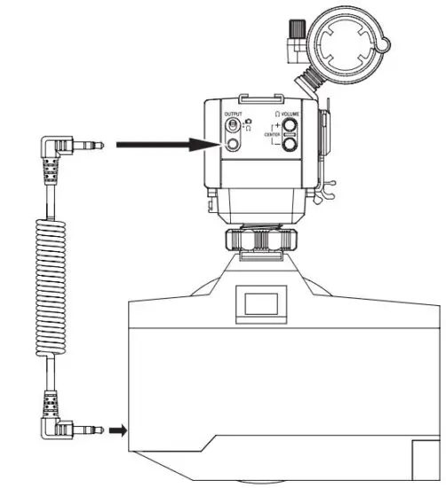 FIG 45 Connecting to a camera