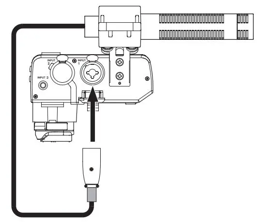 FIG 50 Connecting microphones