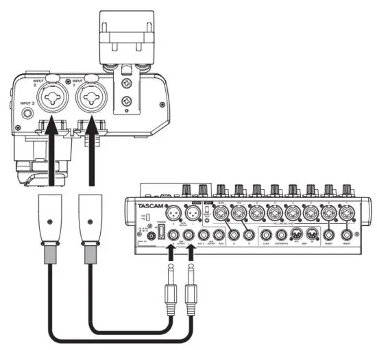 FIG 58 Connecting line level equipment