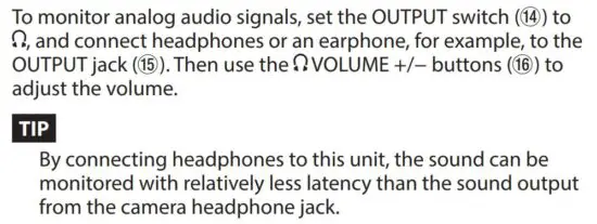 FIG 61 Connecting headphones
