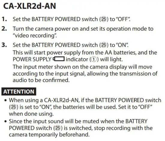 FIG 64 When using AA batteries