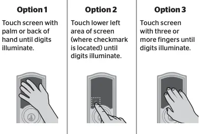 Activating the Screen