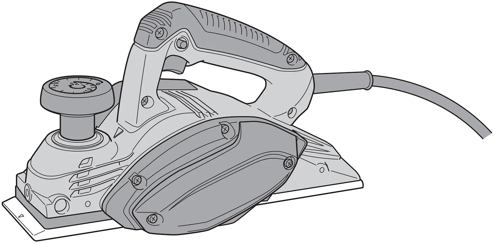 P20ST Electric Wood Working Planner