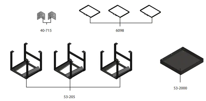 RANGER DESIGN 6013-3 Steel Bottle Holder 3