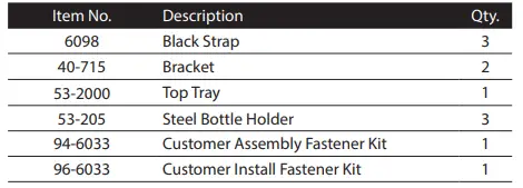 RANGER DESIGN 6013-3 Steel Bottle Holder 4