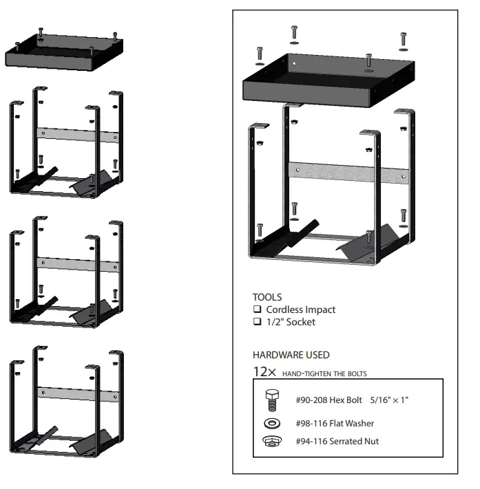 RANGER DESIGN 6013-3 Steel Bottle Holder 7