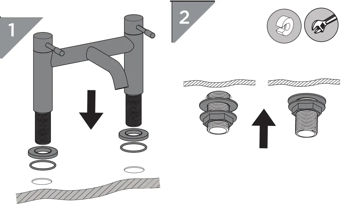 BRISTAN MI BF C Mila Chrome Bath Filter Tap - fig 4