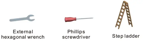 CARRO ADC525DL1 5 Blade Crystal Ceiling Fan-2