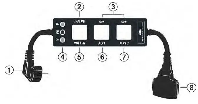 HT LINESPLITTER Conductor Splitter without Cable FIG 5